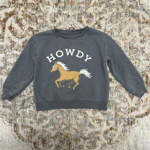 Little Co. by Lauren Conrad Howdy Horse Sweater 3T